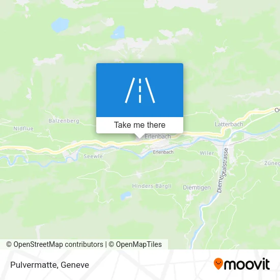 Pulvermatte map
