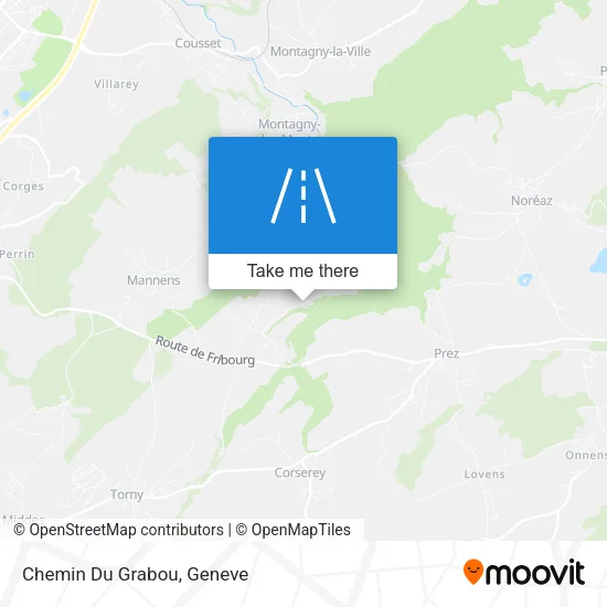 Chemin Du Grabou map
