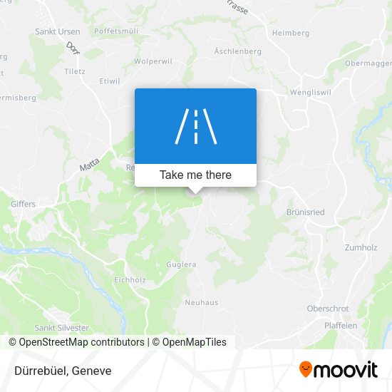 Dürrebüel map