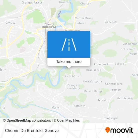 Chemin Du Breitfeld map