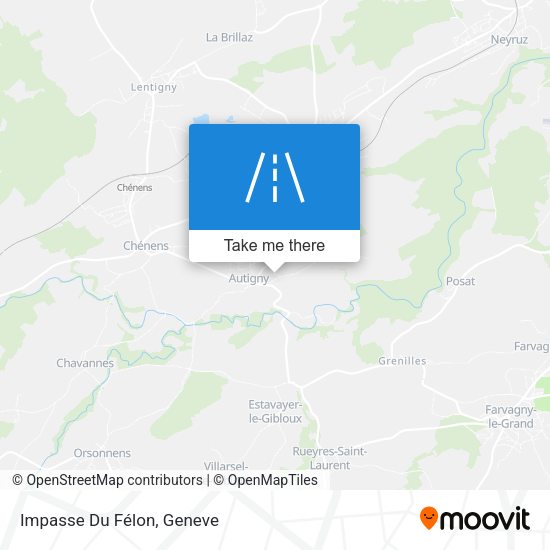 Impasse Du Félon map
