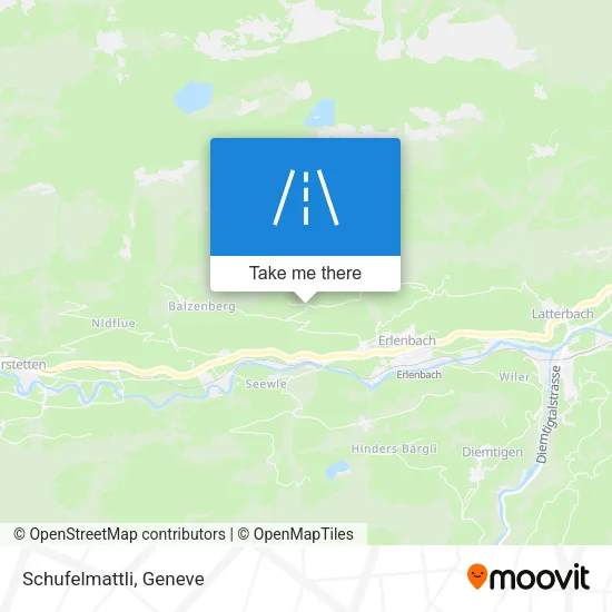 Schufelmattli map