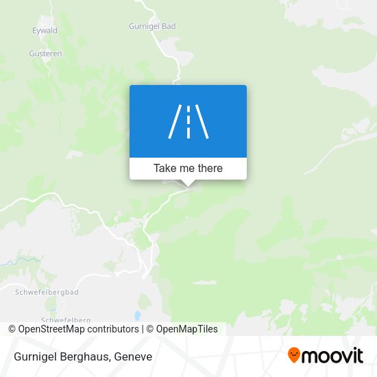 Gurnigel Berghaus map