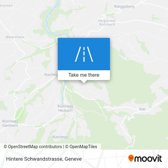 Hintere Schwandstrasse map