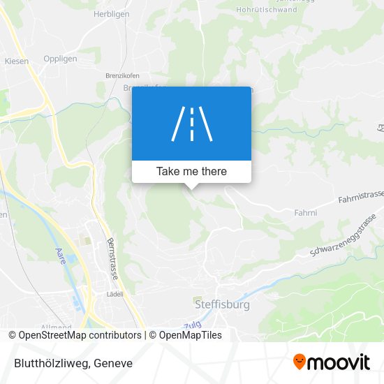 Blutthölzliweg map