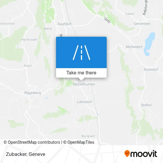 Zubacker map