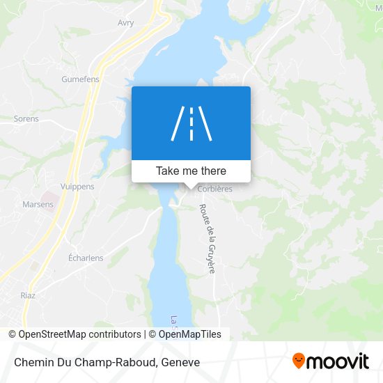 Chemin Du Champ-Raboud map