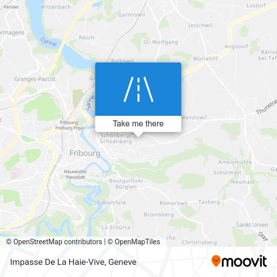Impasse De La Haie-Vive map