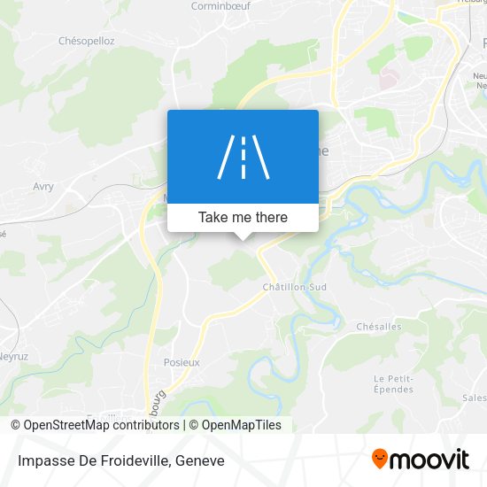 Impasse De Froideville map