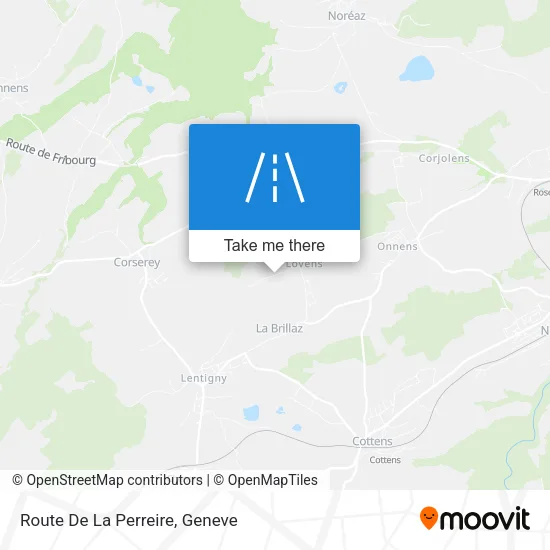 Route De La Perreire map