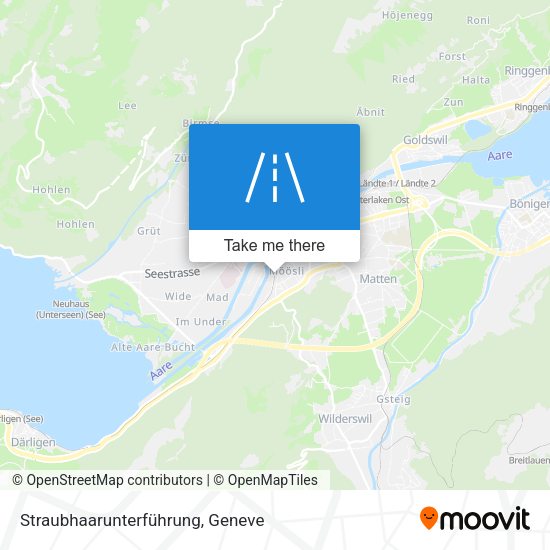 Straubhaarunterführung map