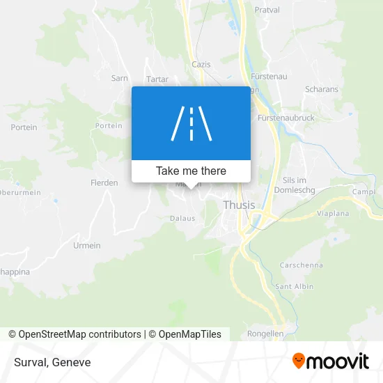 Surval map