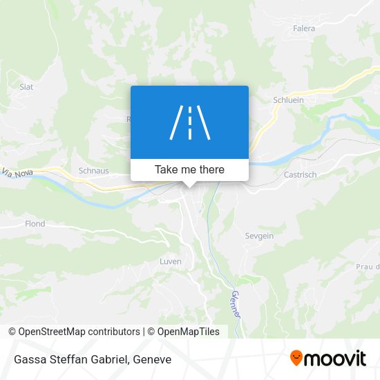 Gassa Steffan Gabriel map