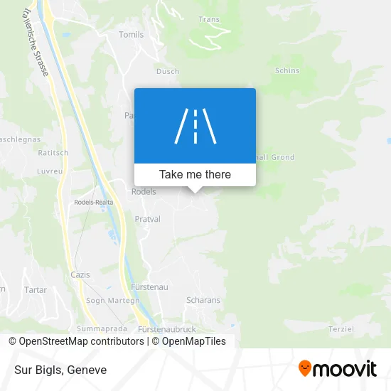 Sur Bigls map