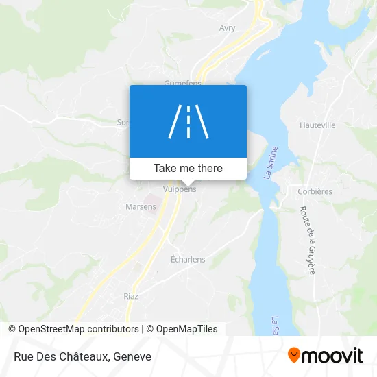 Rue Des  Châteaux map