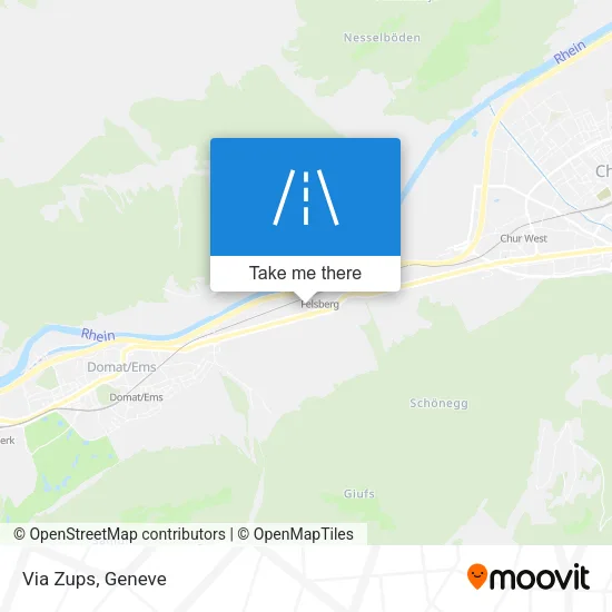 Via Zups map