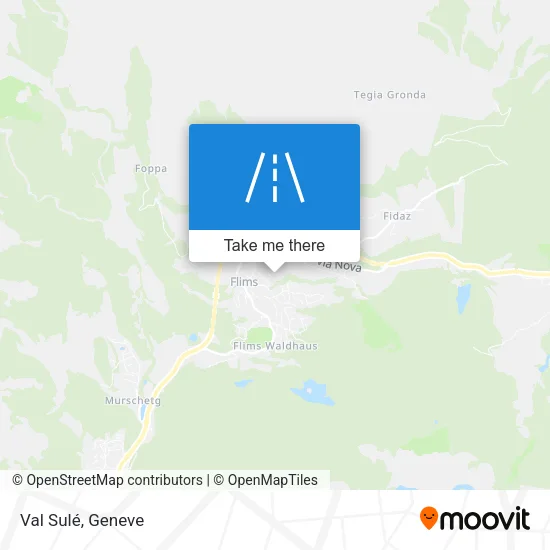 Val Sulé map