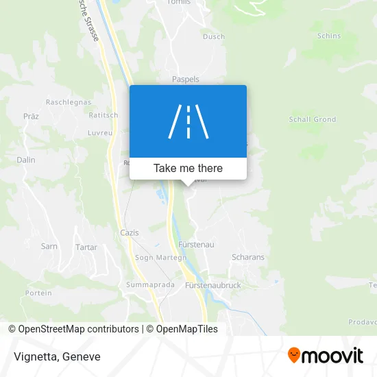 Vignetta map