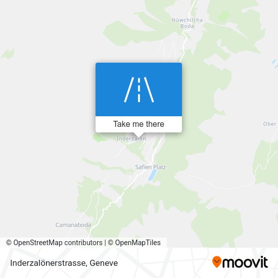 Inderzalönerstrasse map