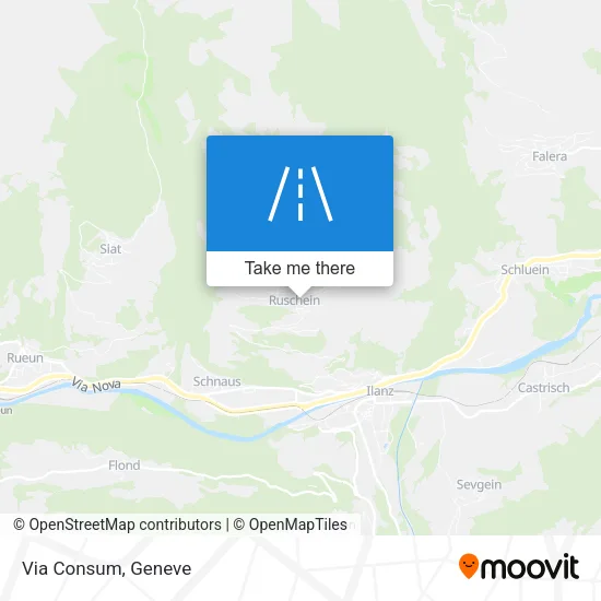 Via Consum map