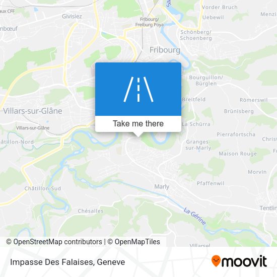 Impasse Des Falaises map
