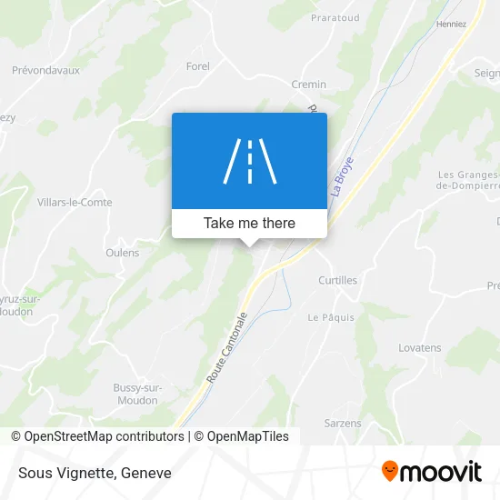 Sous Vignette map