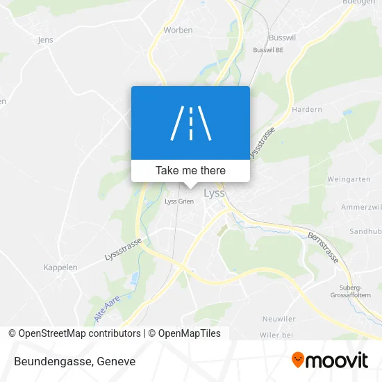 Beundengasse map