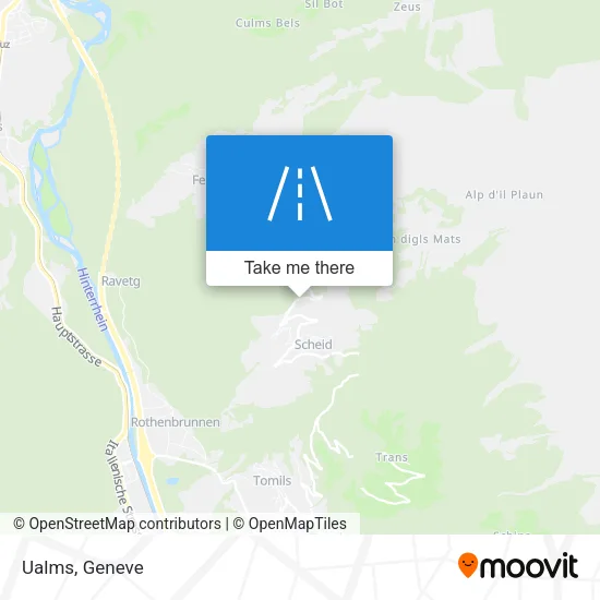Ualms map