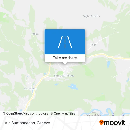 Via Sumandedas map