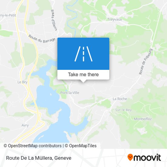 Route De La Müllera map
