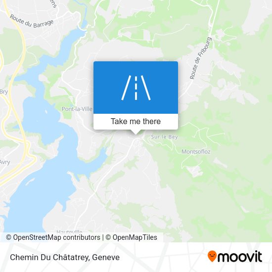 Chemin Du Châtatrey map