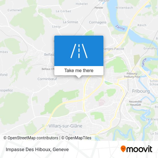 Impasse Des Hiboux map