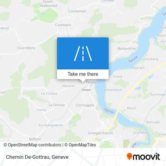 Chemin De-Gottrau map