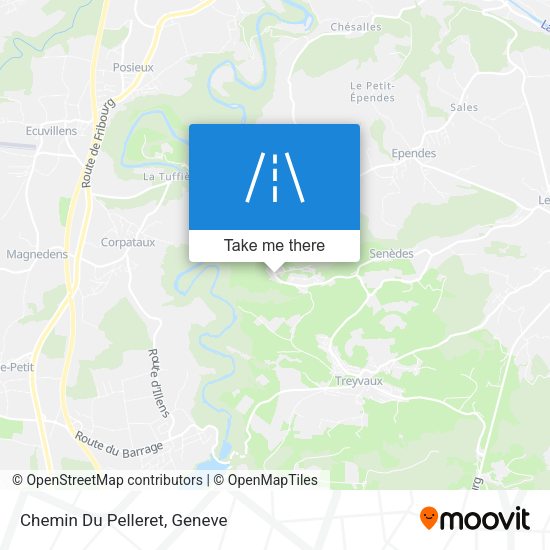 Chemin Du Pelleret map