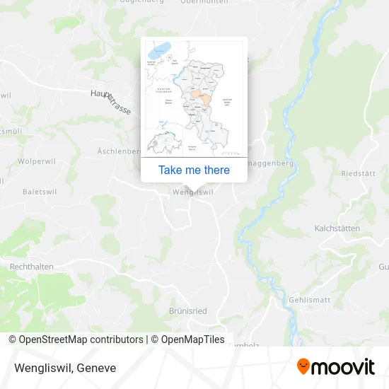 Wengliswil map