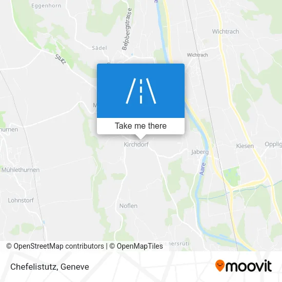 Chefelistutz map