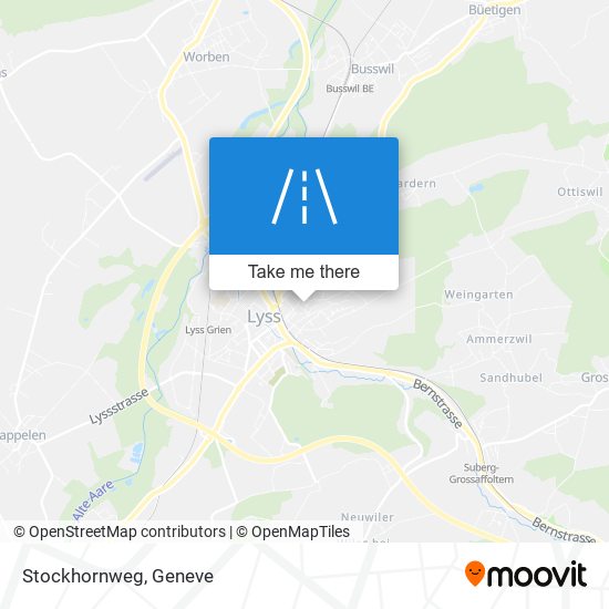 Stockhornweg map