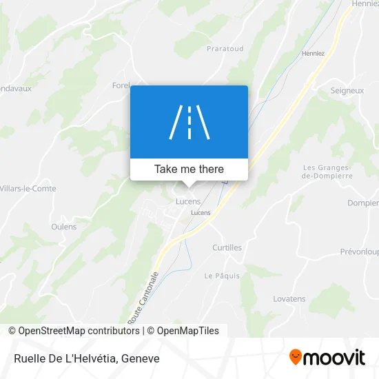 Ruelle De L'Helvétia plan