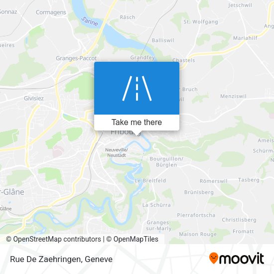 Rue De Zaehringen map