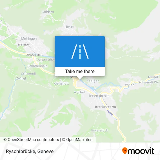 Ryschibrücke map