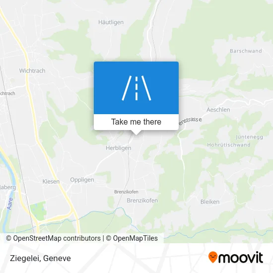 Ziegelei map