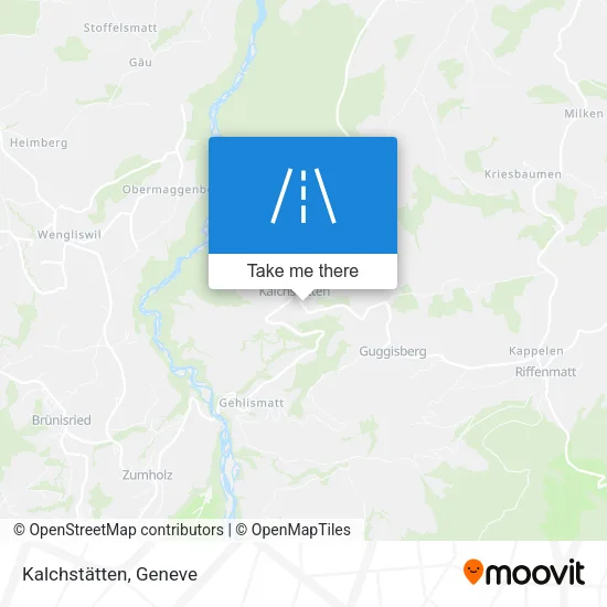 Kalchstätten map