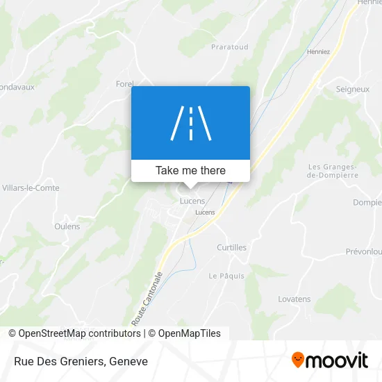 Rue Des Greniers plan