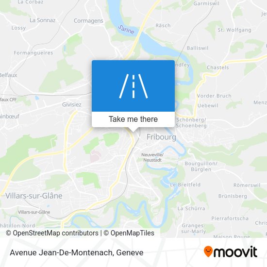 Avenue Jean-De-Montenach map