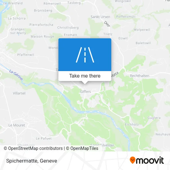 Spichermatte map
