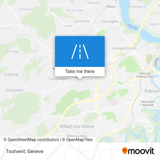 Toutvent map