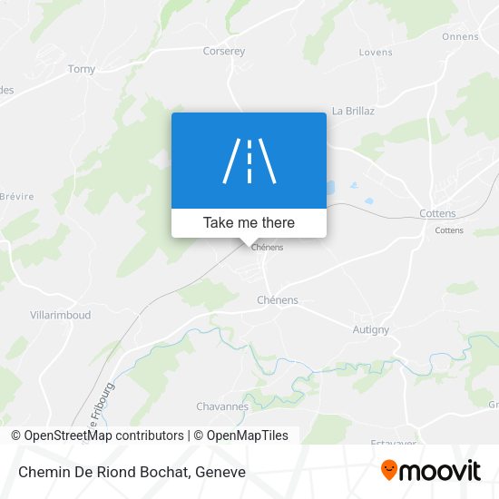 Chemin De Riond Bochat map