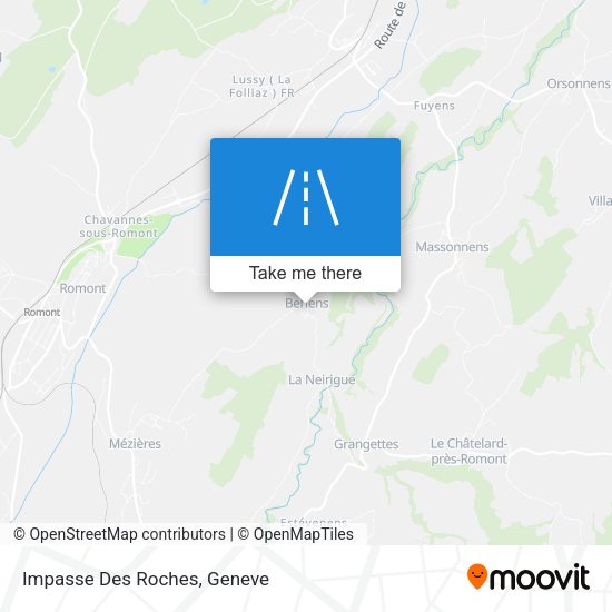 Impasse Des Roches map