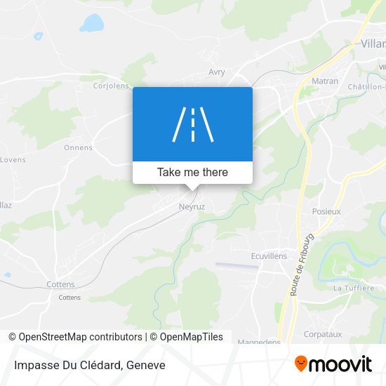 Impasse Du Clédard map