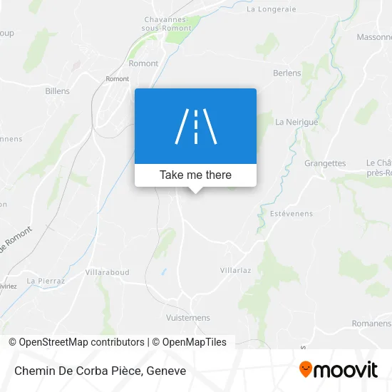Chemin De Corba Pièce plan